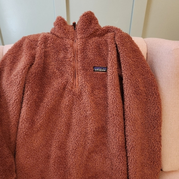 Patagonia Jackets & Blazers - Patagonia Women's Orange Medium Fleece Pullover